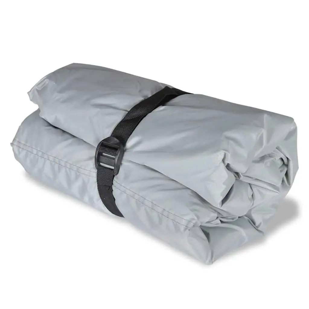 Boat Storage Cover Heavy Duty Grey 2 Pieces Waterproof Protection