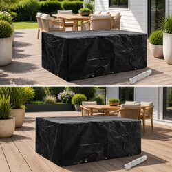 Practical 2pc Cover Set for Rattan Furniture