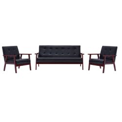 Practical 3 Piece Sofa Set for Your Living Room