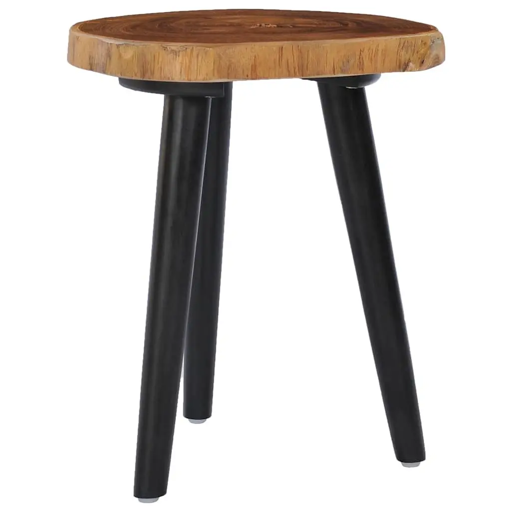 Round Coffee Table Handmade Teak Root Top Mango Wood Base Brown 40cm x 45cm
