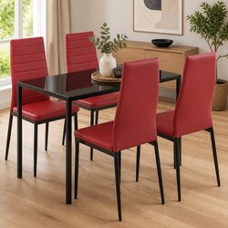 Versatile Five Piece Dining Set for Everyday Use