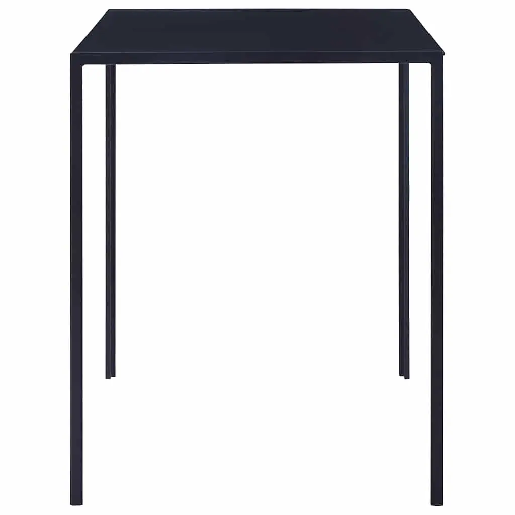 Dining Set Modern Glass Top 5 Piece Blue Kitchen Furniture