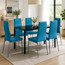 Perfect for Family Meals: 7-Piece Dining Table Set