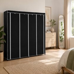 Practical Wardrobe Storage Cabinet Fits Perfectly in Any Room