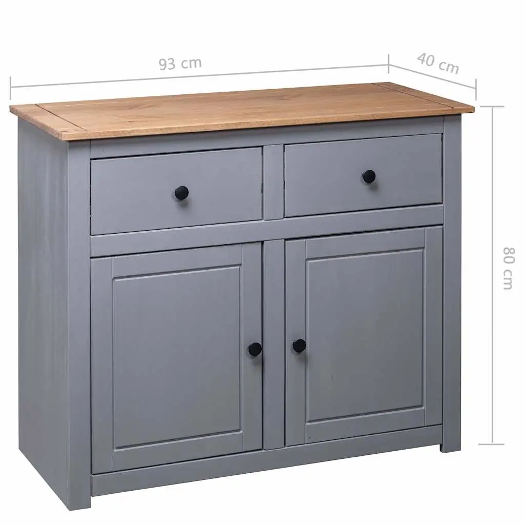 Grey Sideboard for Living and Dining Spaces