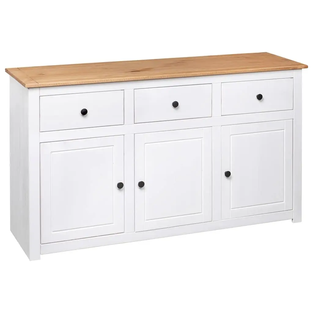 White Pinewood Sideboard for Storage