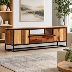 Functional Storage TV Cabinet for Home Use 120x30x40 cm