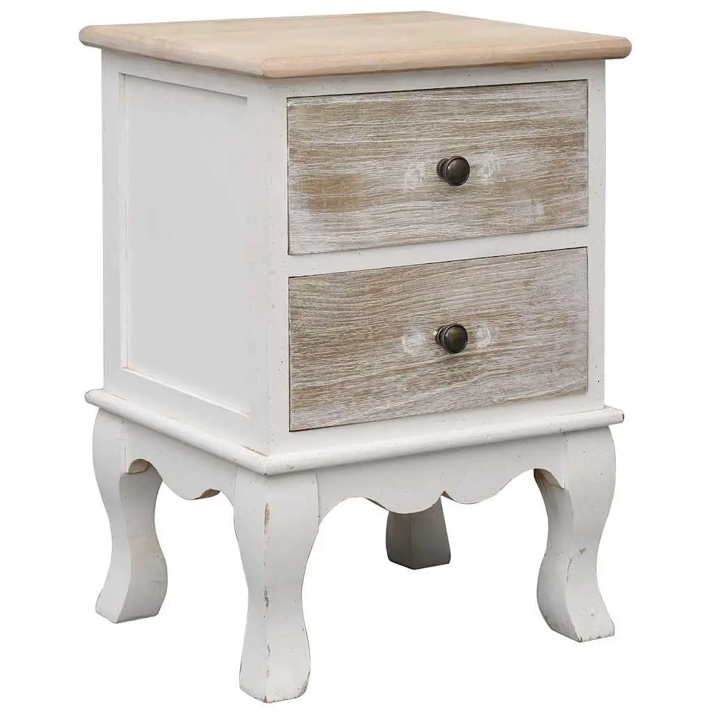 White Nightstands for Bedroom or Living Room