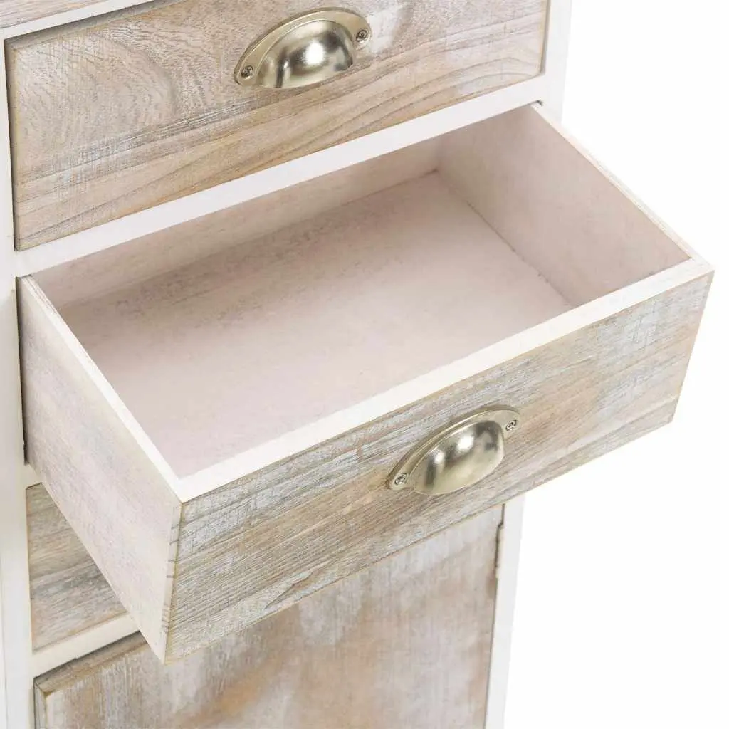 White Wooden Side Cabinet for Various Spaces
