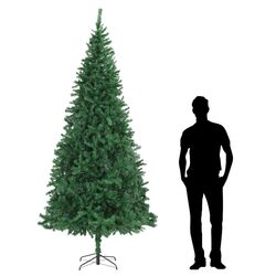 Sturdy 300cm Green Artificial Christmas Tree