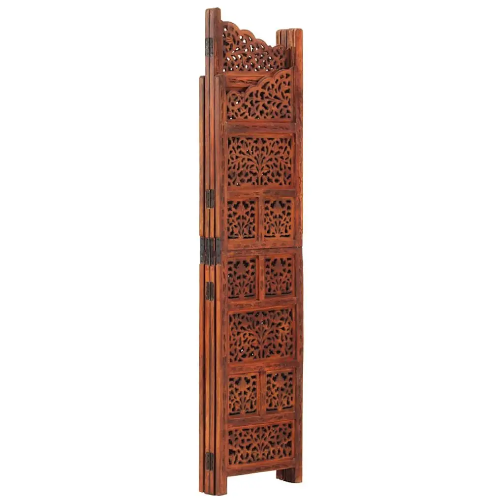 4-Panel Room Divider for Bedrooms and Living Areas
