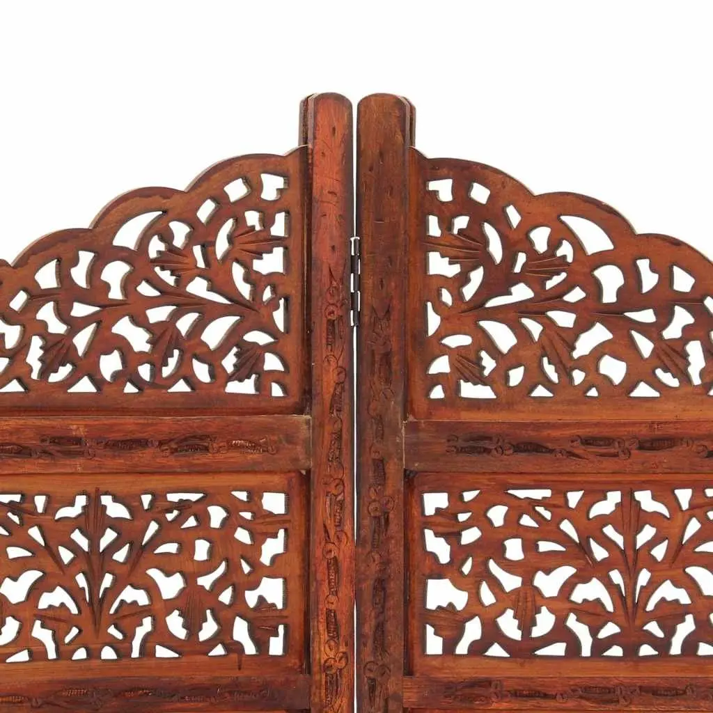 4-Panel Room Divider for Bedrooms and Living Areas