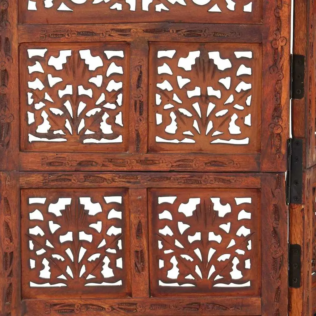4-Panel Room Divider for Bedrooms and Living Areas