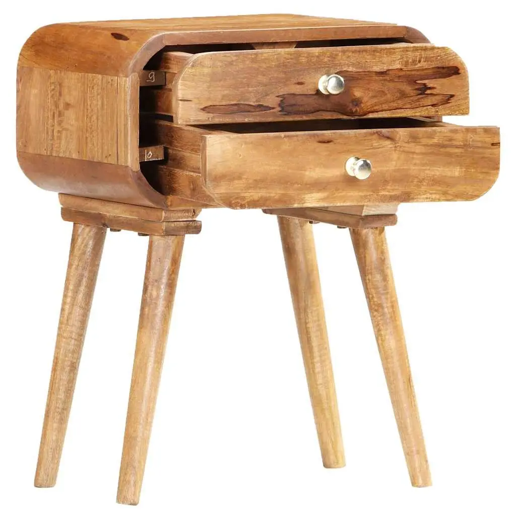 2 Drawer Bedside Cabinet for Organized Bedrooms