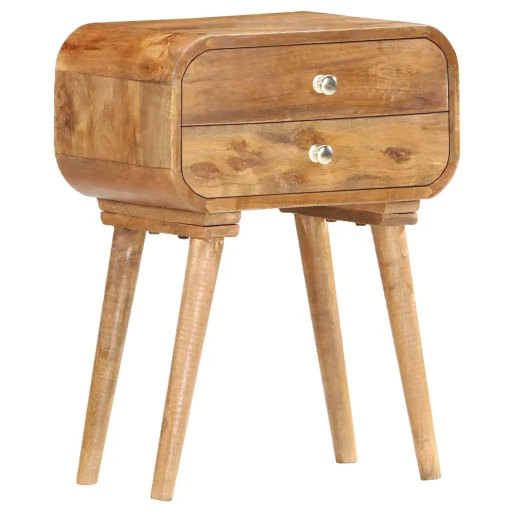 2 Drawer Bedside Cabinet for Organized Bedrooms