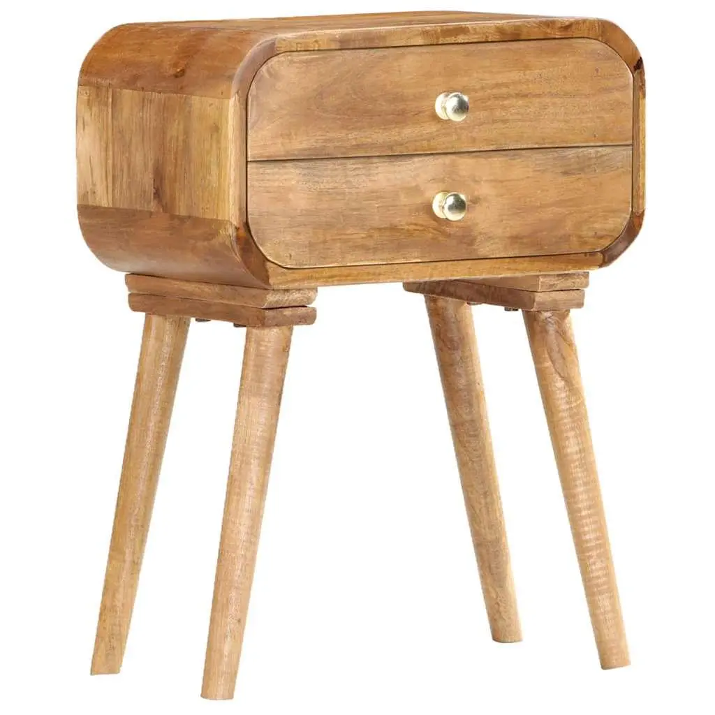 2 Drawer Bedside Cabinet for Organized Bedrooms