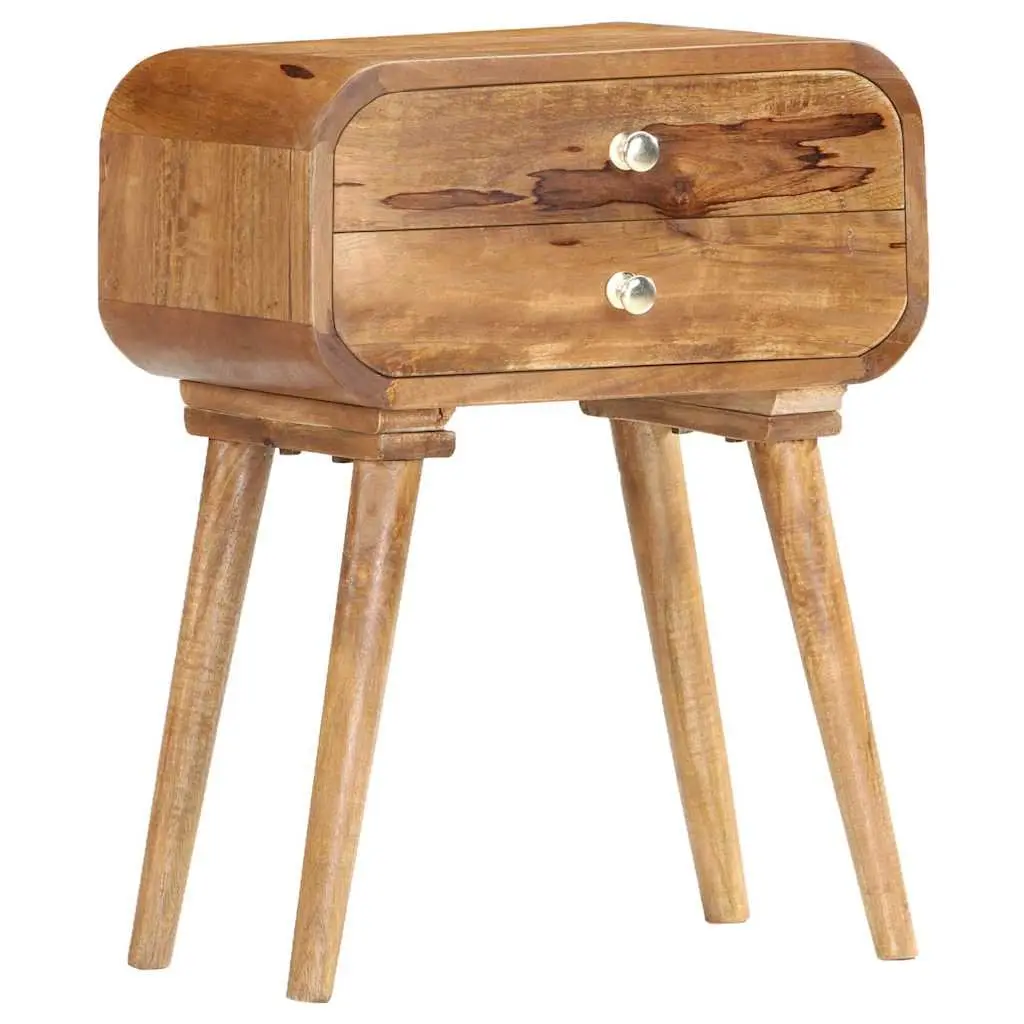 2 Drawer Bedside Cabinet for Organized Bedrooms