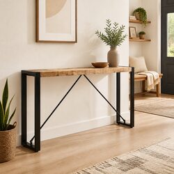 Versatile Console Table for Hallways and Living Rooms