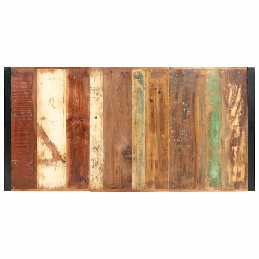 Bar Table Solid Reclaimed Wood 180x90x110 cm Industrial Style Brown Kitchen Dining Room