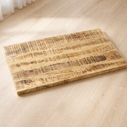 Functional Solid Wood Table Top for Home & Café Use