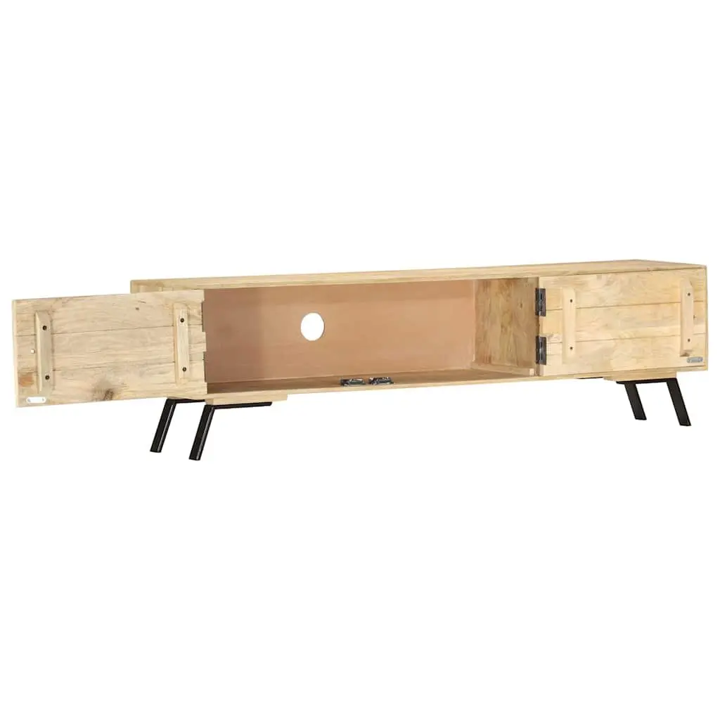 Solid Mango Wood TV Cabinet for Home Use