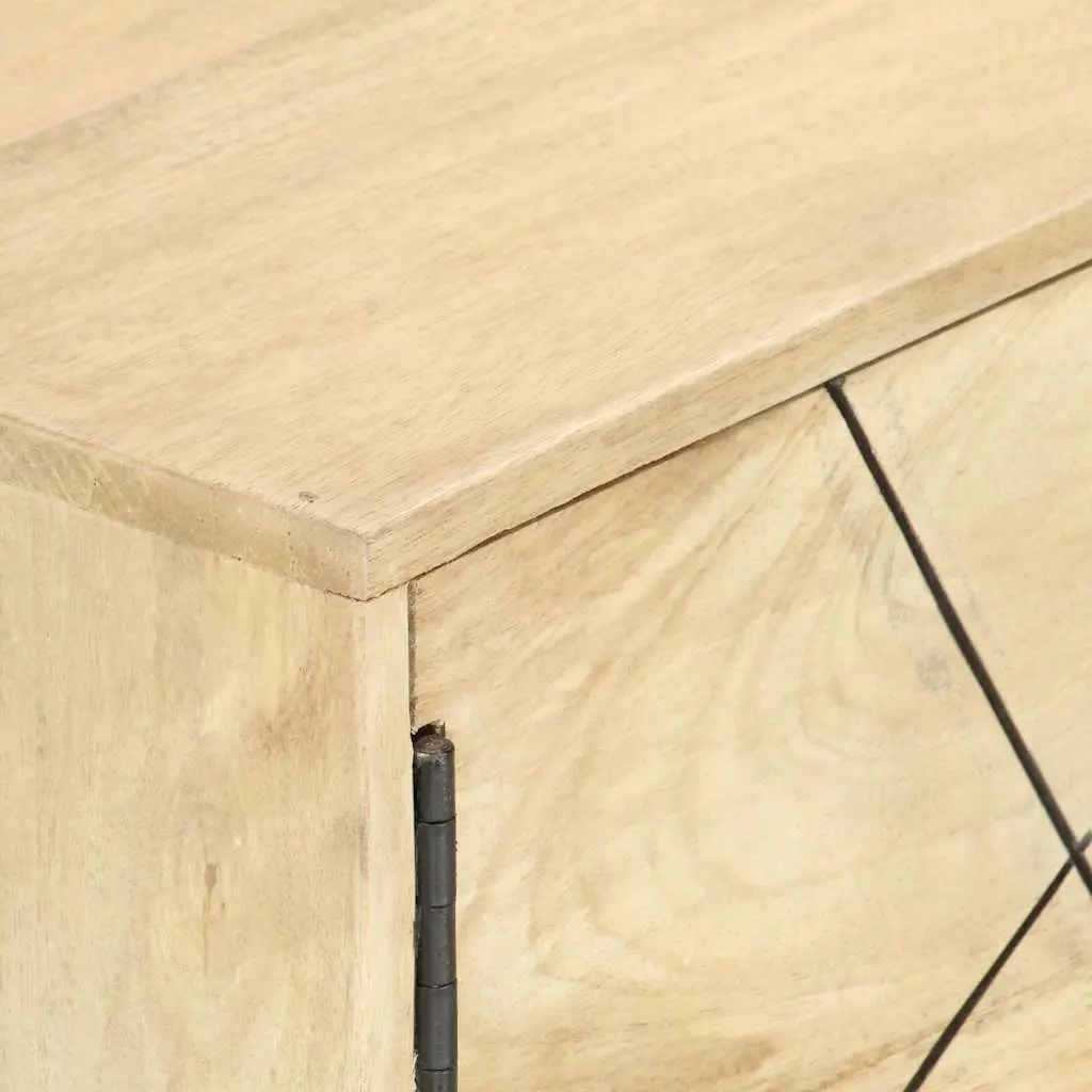 Solid Mango Wood TV Cabinet for Home Use
