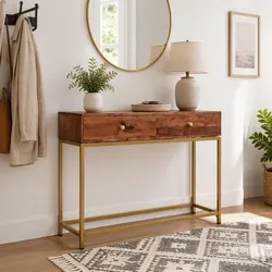 Versatile Wooden Console Table for Any Room