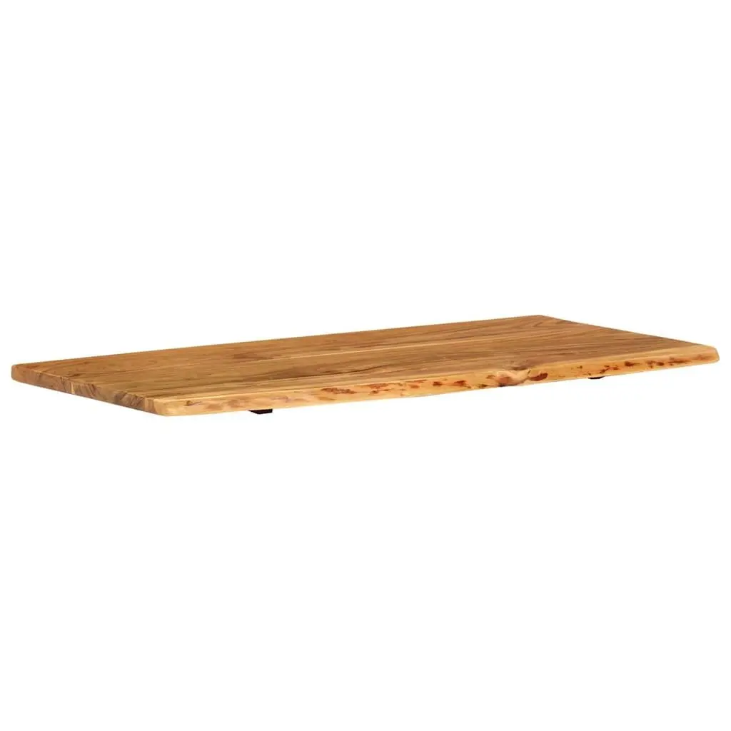 Solid Acacia Wood Vanity Top for Multiple Installations 114cm