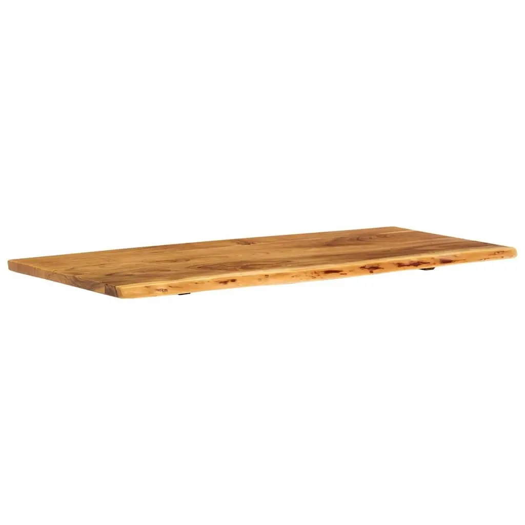 Solid Acacia Wood Vanity Top for Multiple Installations 114cm