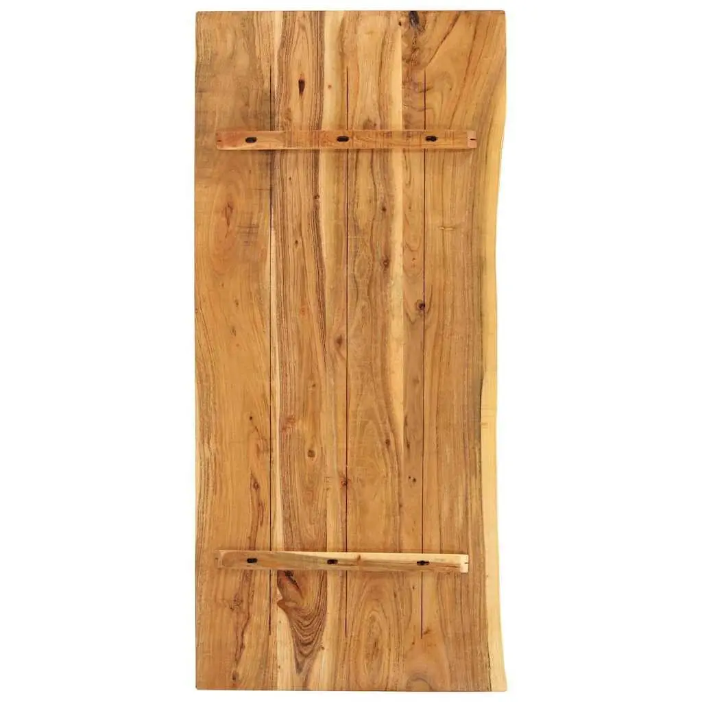 Solid Acacia Wood Vanity Top for Multiple Installations 114cm