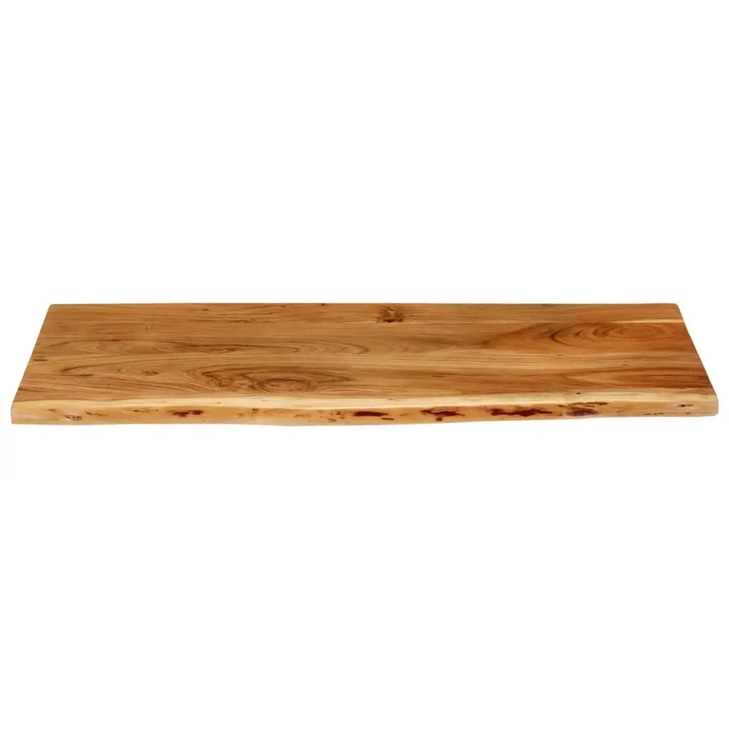 Solid Acacia Wood Vanity Top for Multiple Installations 114cm