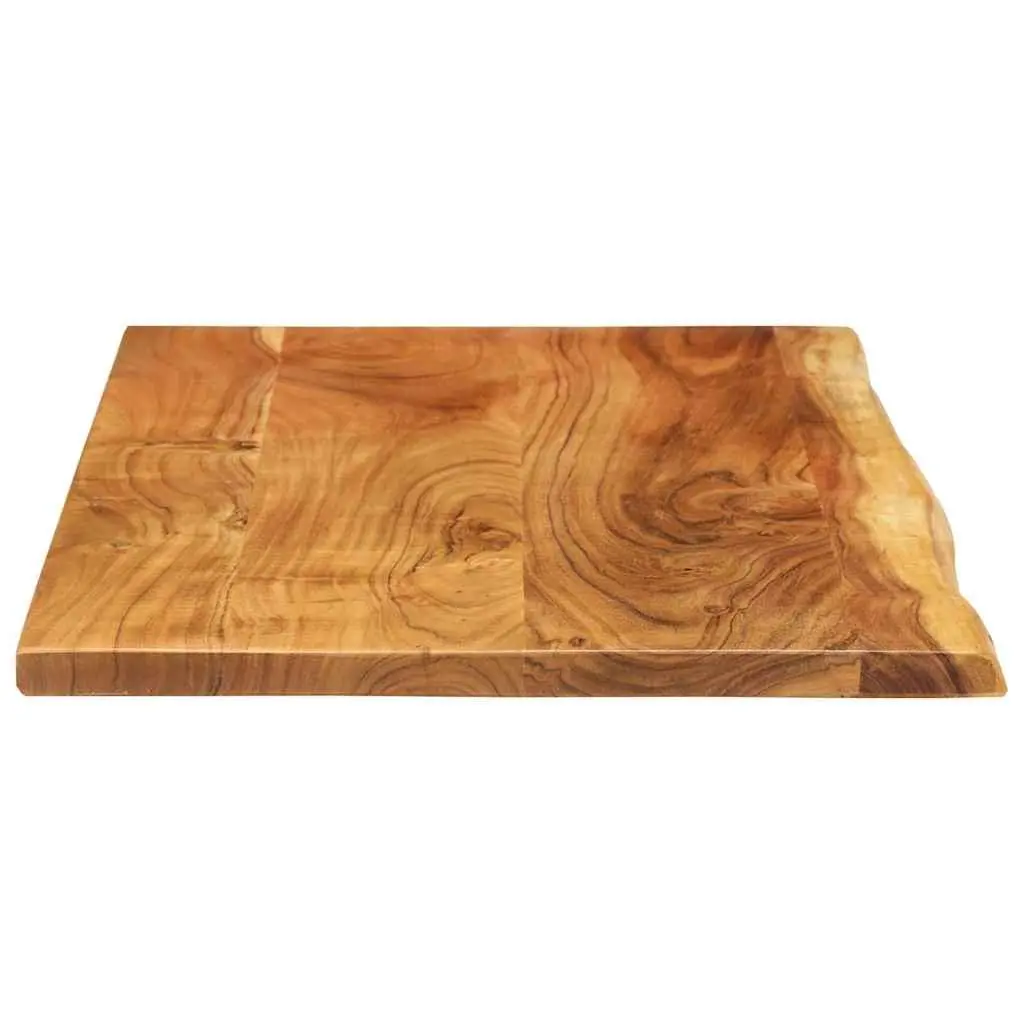 Solid Acacia Wood Vanity Top for Multiple Installations 114cm
