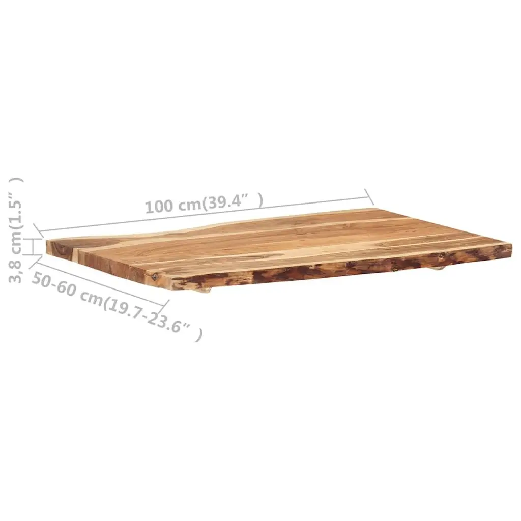 Solid Acacia Wood Table Top for Home Use