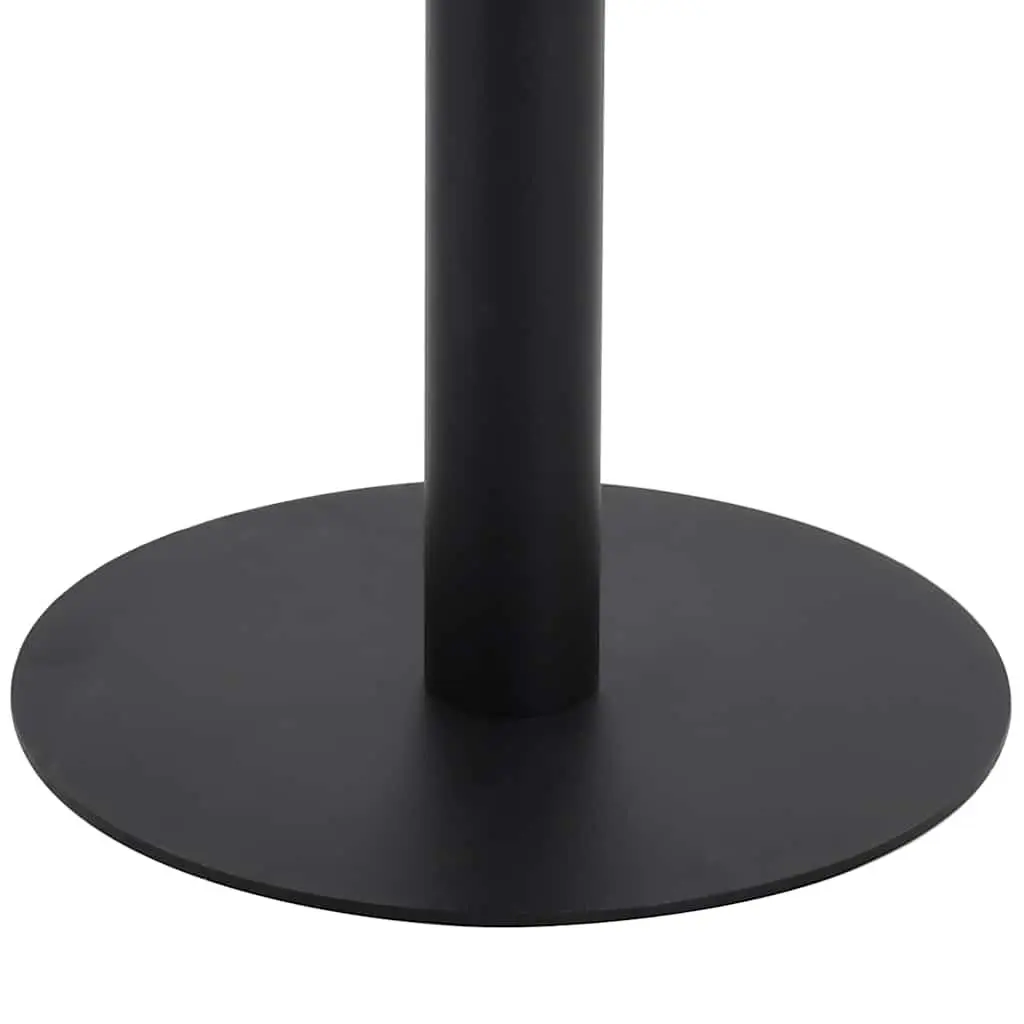 Bistro Table Steel Light Brown Square 60x60cm