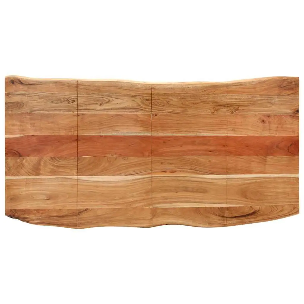Solid Acacia Wood Dining Table 180x90x76cm