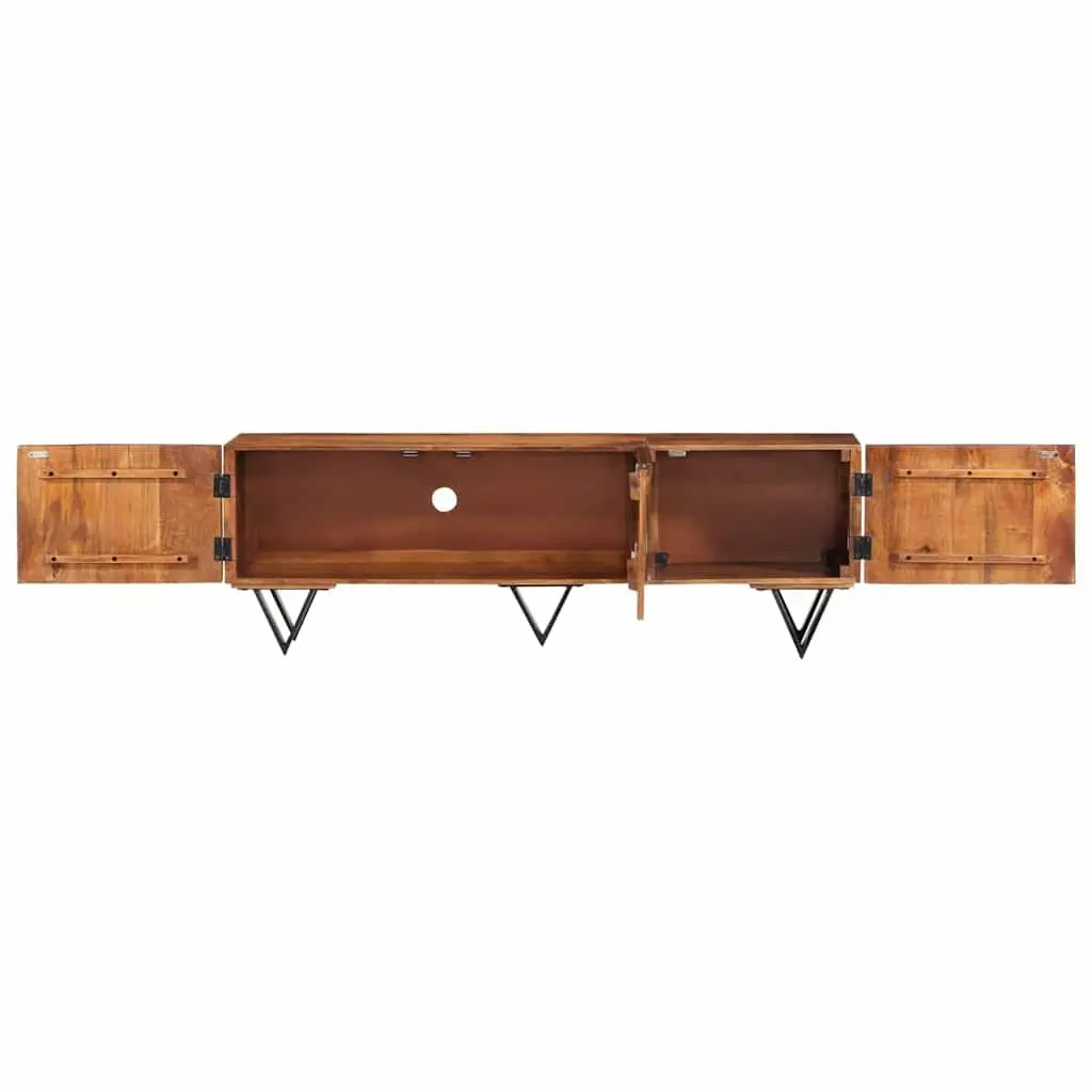 Solid Mango Wood TV Cabinet for Home Use
