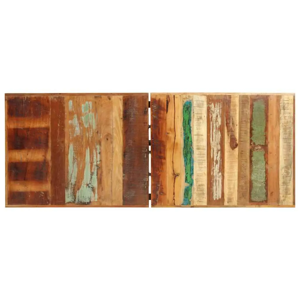 Bar Table 180x70x107 cm Solid Reclaimed Wood Industrial Dining Kitchen Furniture
