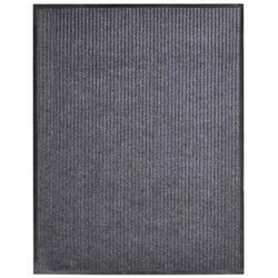 Practical Grey Door Mat 117x220 cm for Home and Office