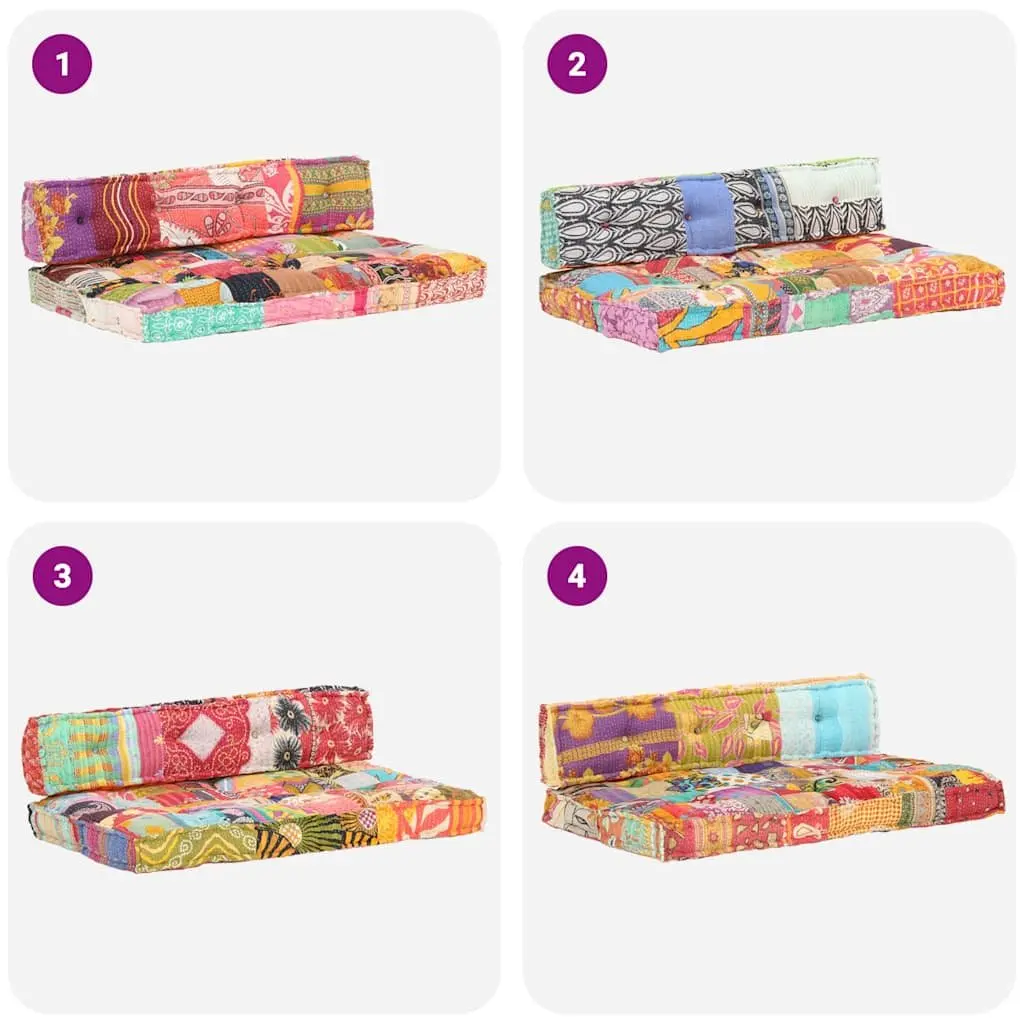 Pallet Cushion Soft Padding Multicolour Cotton Fabric Home Decor Outdoor Indoor Use