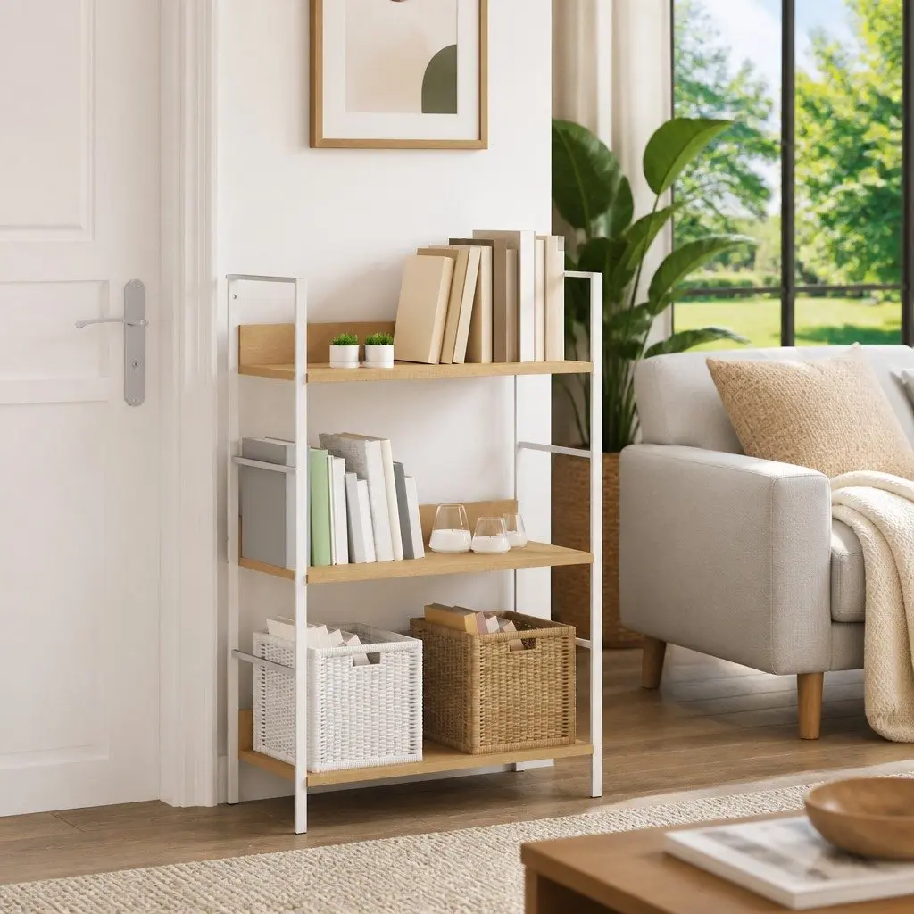 3-Layer Shelf for Home and Garden Use
