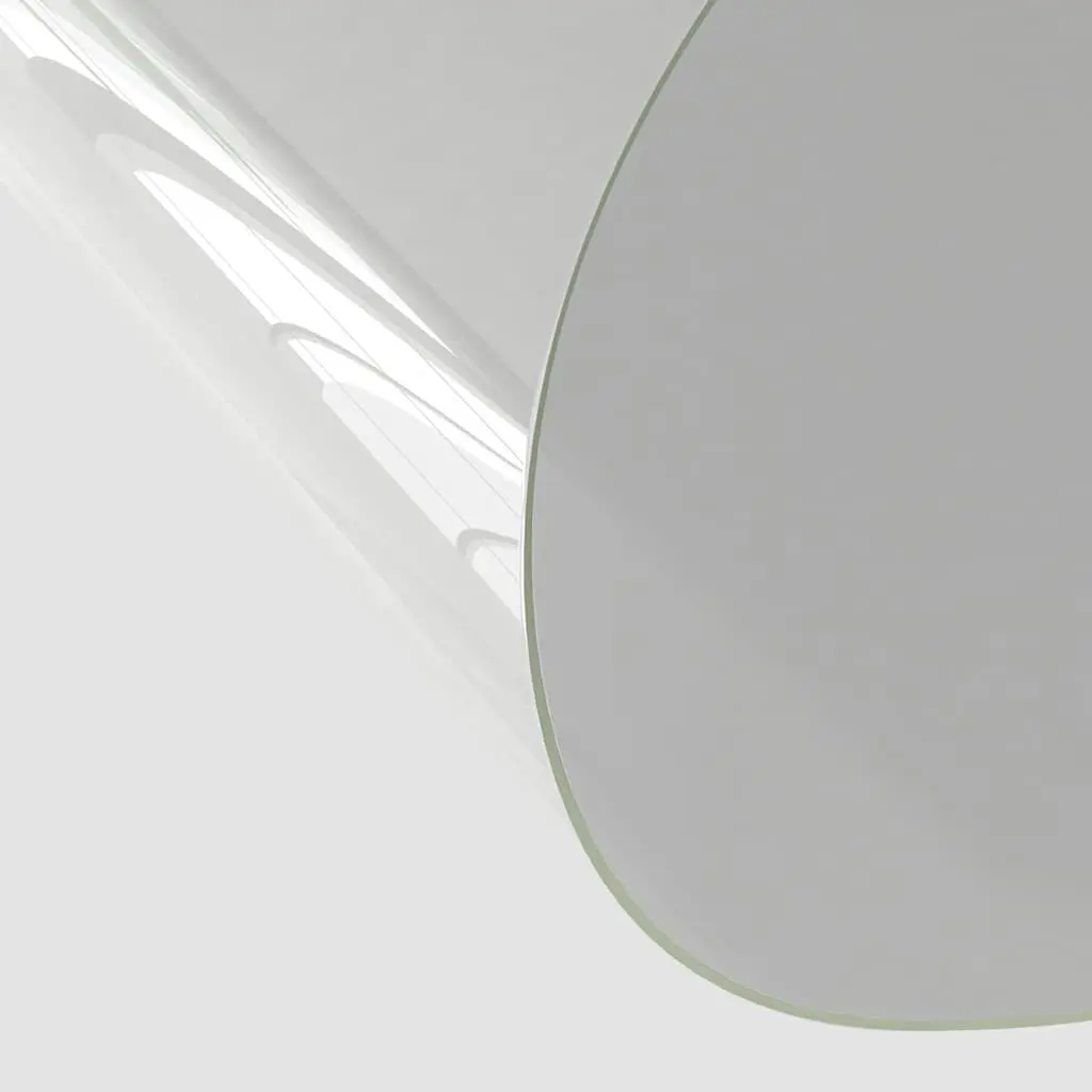 Round Table Protector Clear PVC 100 cm Transparent