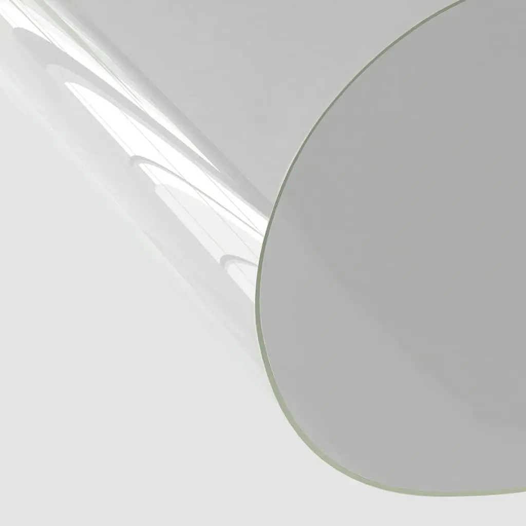 Transparent PVC Film Rectangular Table Protector 140x90cm Waterproof Furniture Cover
