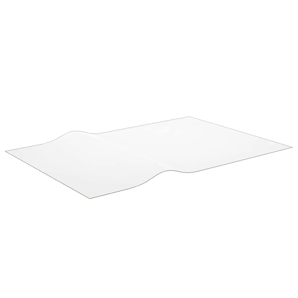 Table Protector Mat Transparent PVC 160 x 90 cm 2 mm Thick