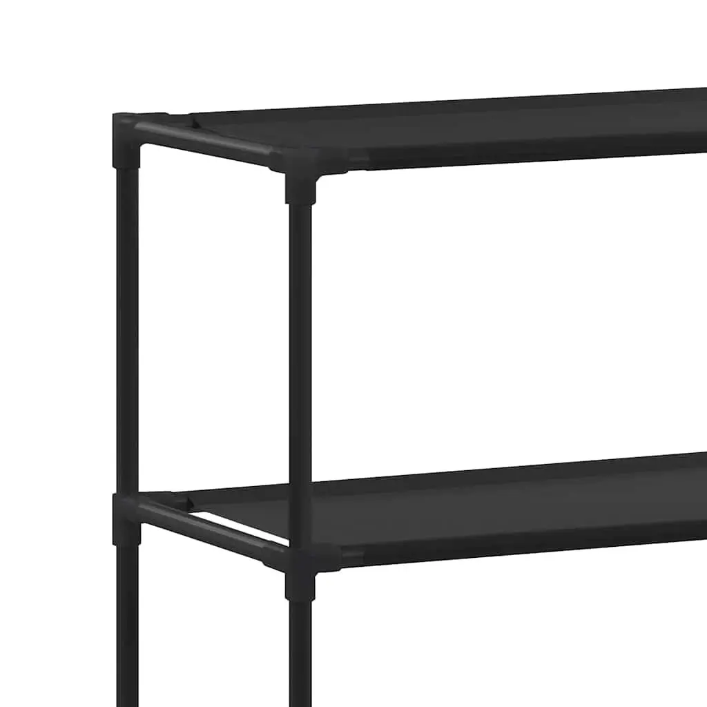 3-Tier Stainless Steel Over Toilet Storage Rack Black Bathroom Organiser Shelf Unit