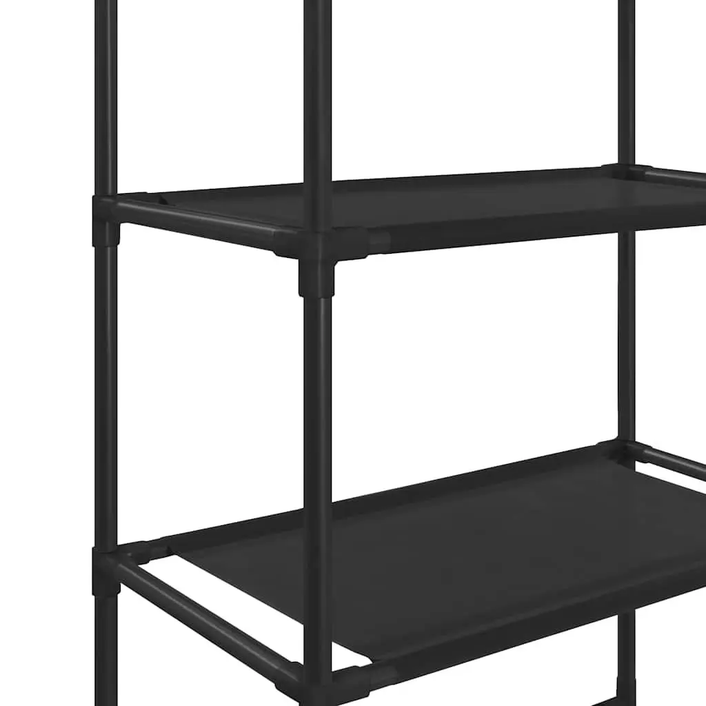 3-Tier Stainless Steel Over Toilet Storage Rack Black Bathroom Organiser Shelf Unit