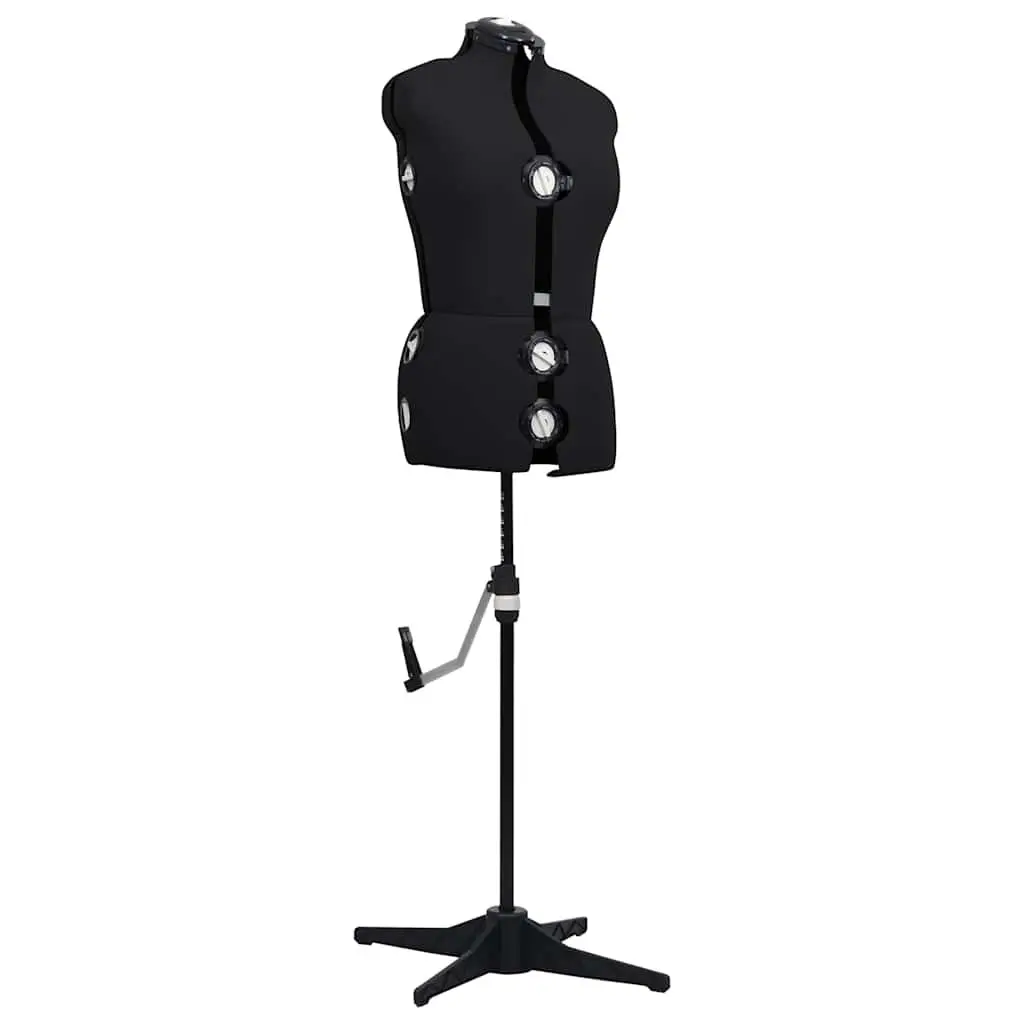 Adjustable Dress Form Female Black M Size 40-46 Mannequin Display Dummy