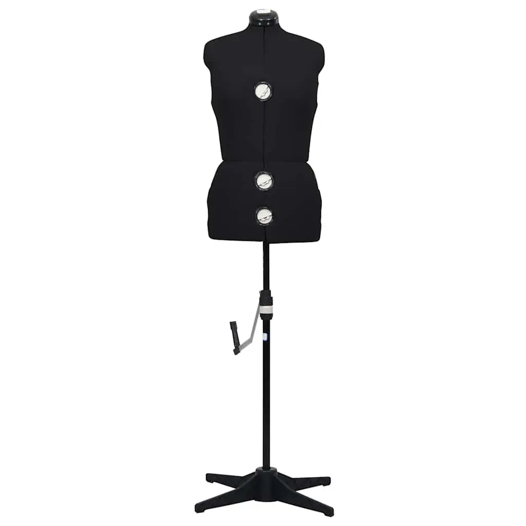 Adjustable Dress Form Female Black M Size 40-46 Mannequin Display Dummy
