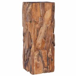 Versatile Solid Teak Wood Side Table for Home Use