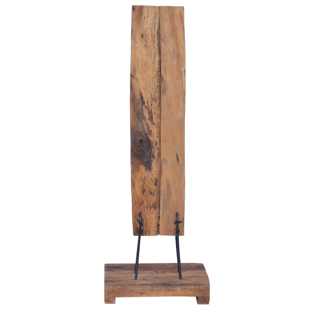Wine Rack Wooden Floor Stand 6 Bottles Brown
