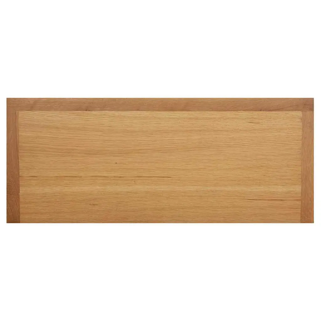 Wooden Shoe Rack Bench Solid Oak Wood and MDF 90 x 37 x 45 cm Brown 6 Compartment Storage Organiser